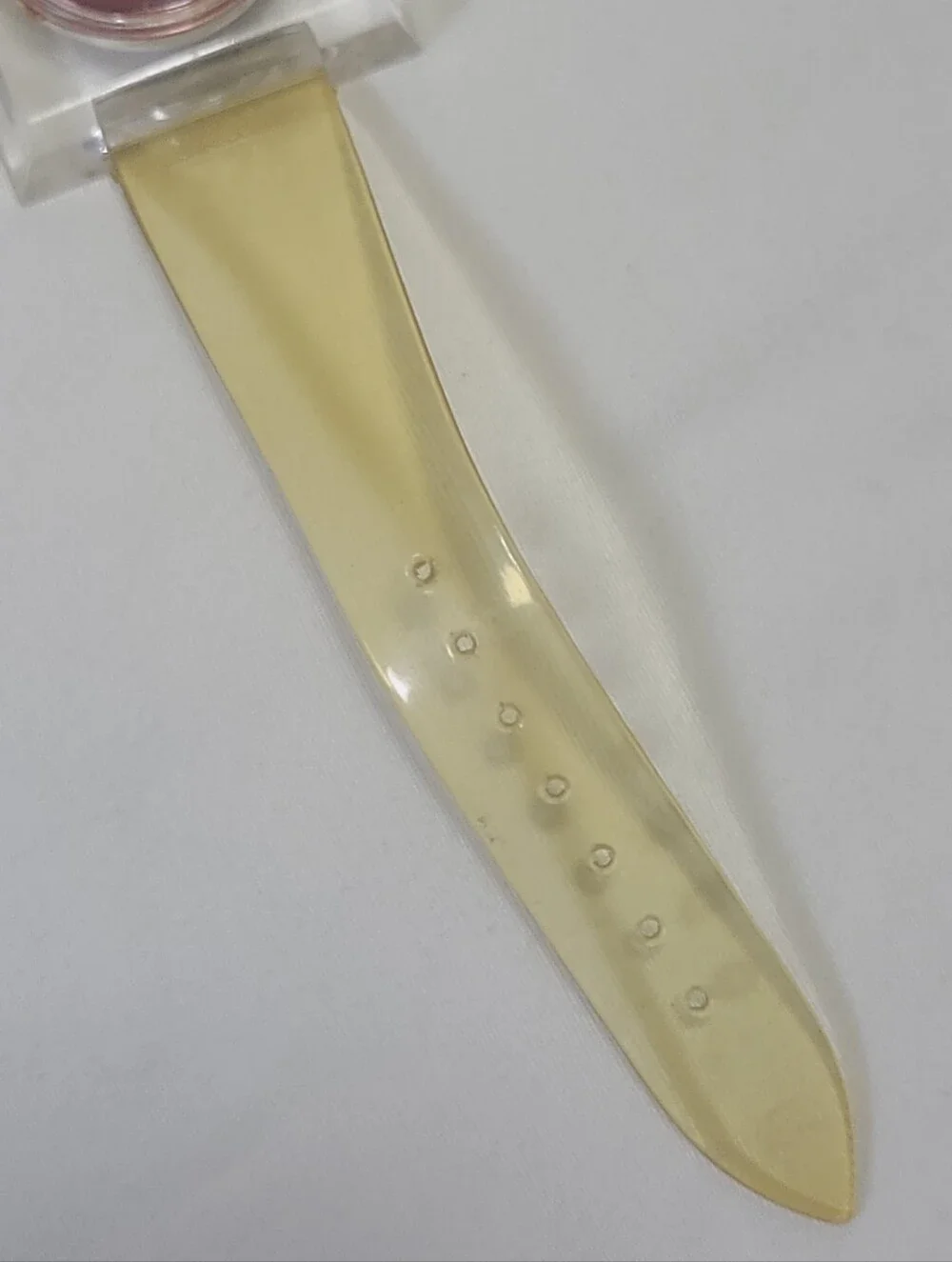 Marcel Vintage Women's Shock Resistant Swiss Made Lucite Acrylic Watch